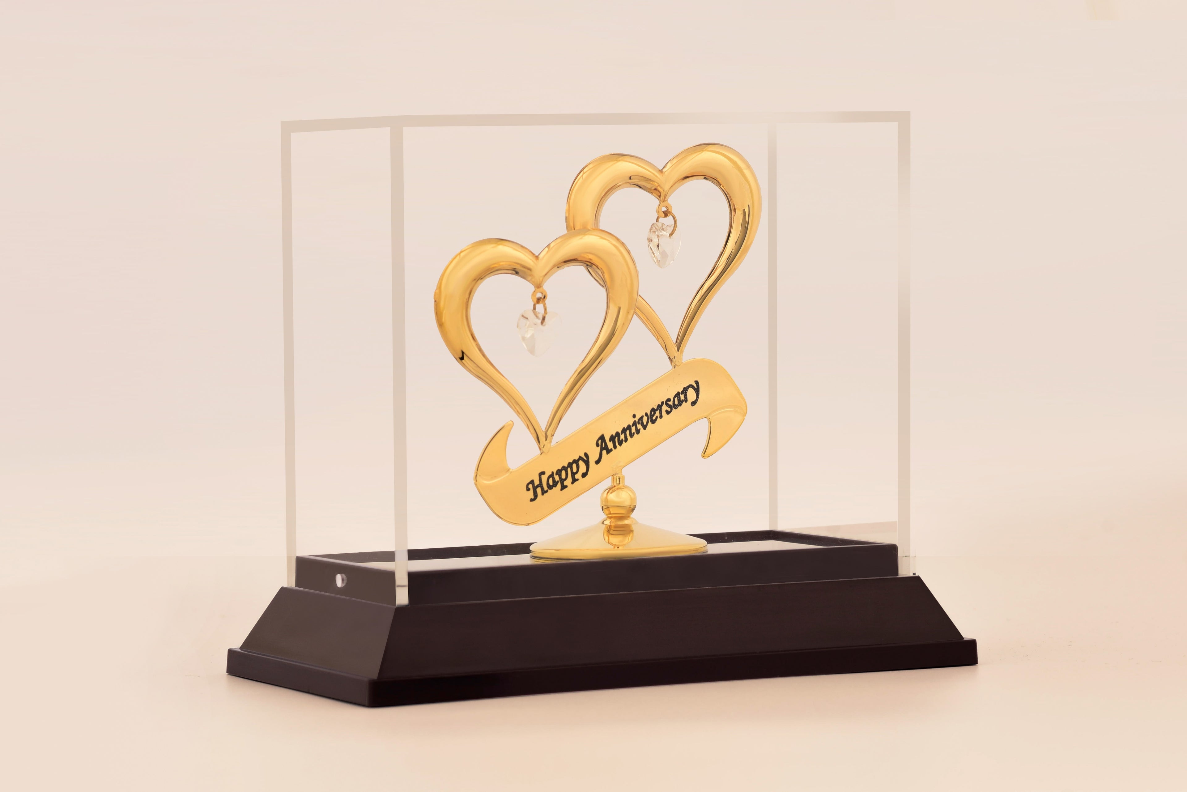 DOUBLE HEART (HAPPY -  ANNIVERSARY) IN CABINET