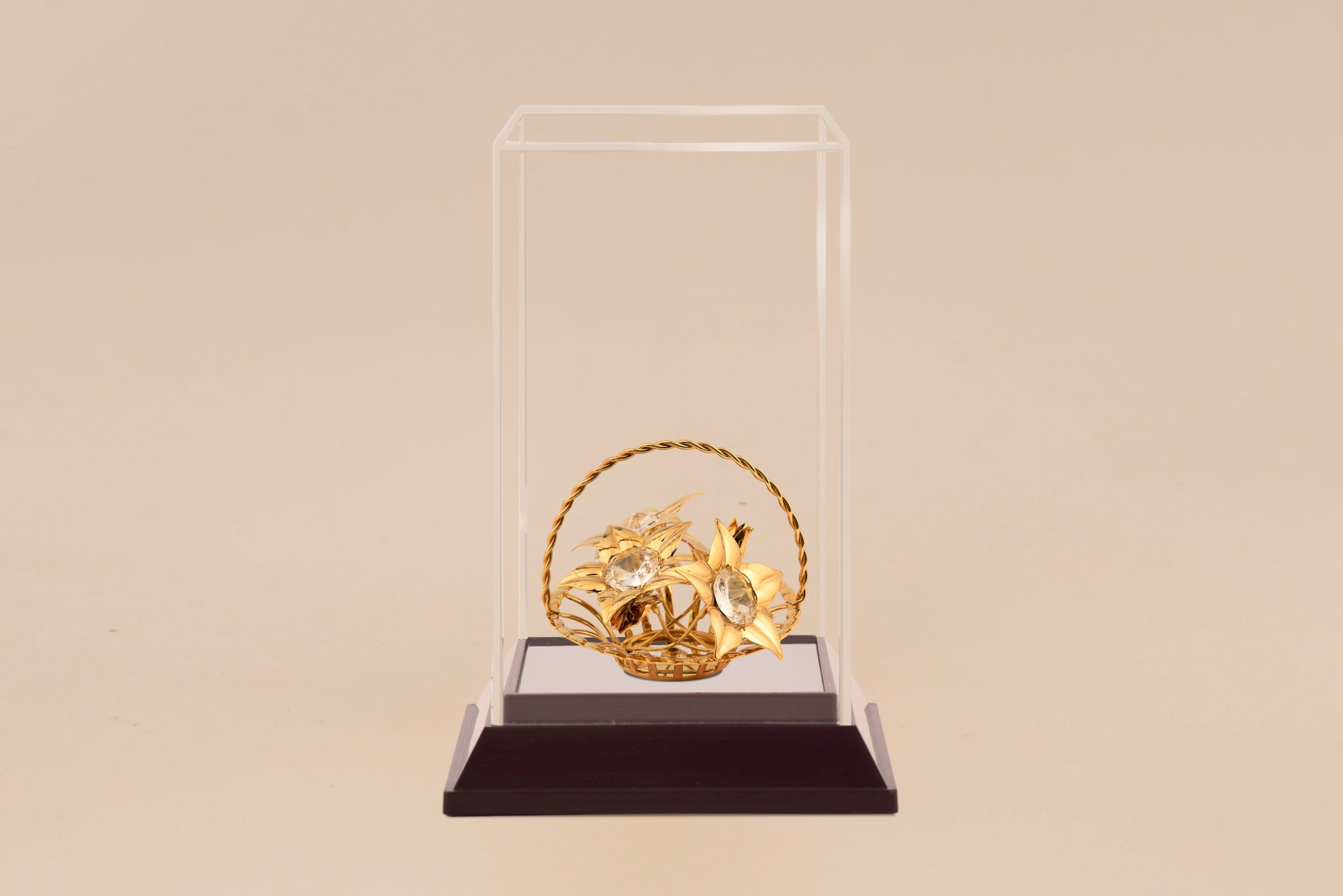 FLOWER BASKET IN CABINET