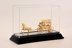 HORSE WITH CARRIAGE IN CABINET