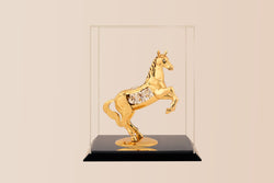 RISING HORSE  IN CABINET