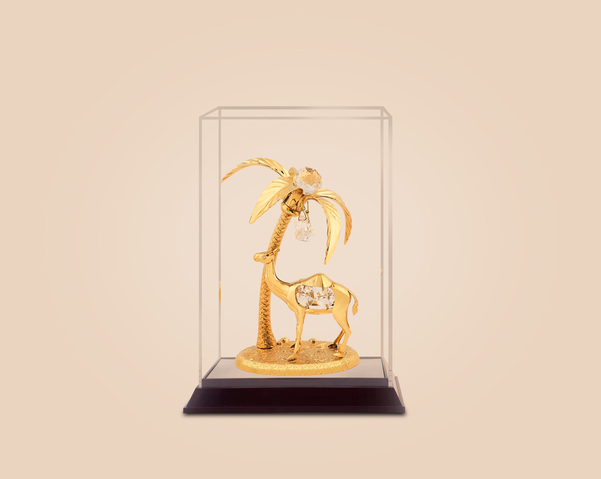 PALM TREE & CAMEL IN CABINET