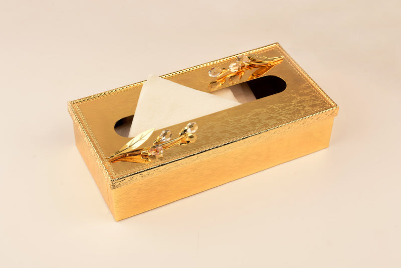 TISSUE BOX TEAR  DROP CRYSTAL