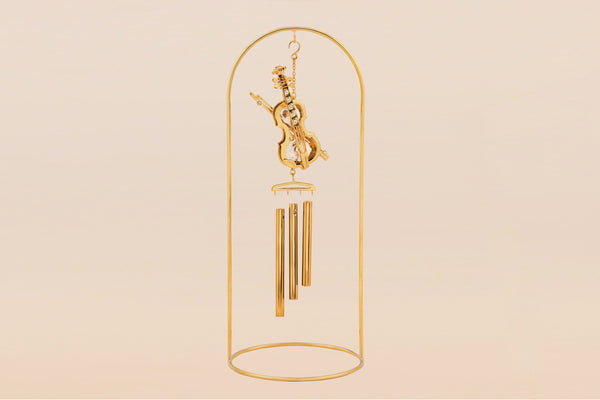 WIND CHIME VIOLIN (WITH DOUBLE ARM STAND)